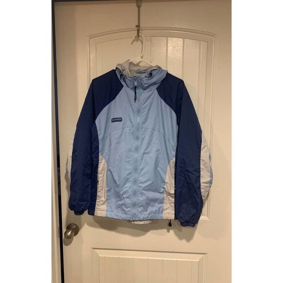 Columbia Large Blue Ladies Jacket/Windbreaker - Picture 1 of 8